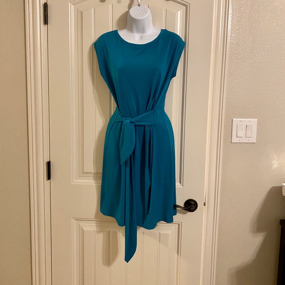 Turquoise dress